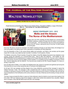 Newsletter 83 June 2015