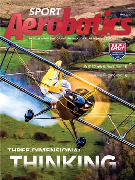 May 2020 Issue of Sport Aerobatics