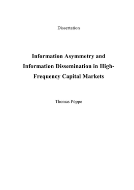 Frequency Capital Markets