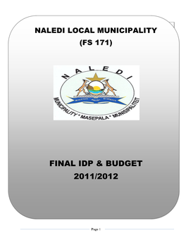 Naledi Local Municipality (Fs 171)