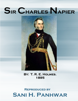 Sir Charles Napier by T.R.E. Holmes