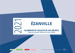 2021 Calendrier De Collecte De Vos Déchets