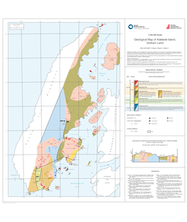 Geological Map of Adelaide Island