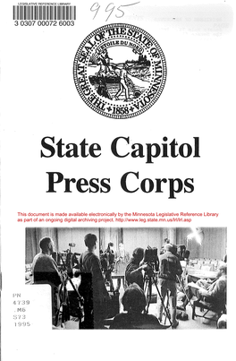 This Document Is Made Available Electronically by the Minnesota Legislative Reference Library As Part of an Ongoing Digital Archiving Project