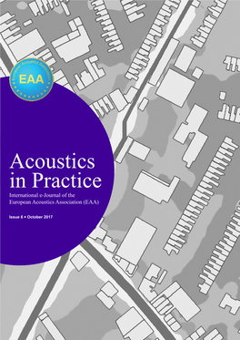 Acoustics in Practice International E-Journal of the European Acoustics Association (EAA)