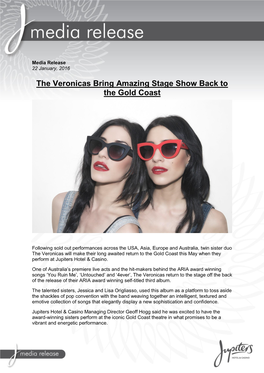 The Veronicas Bring Amazing Stage Show Back to the Gold Coast