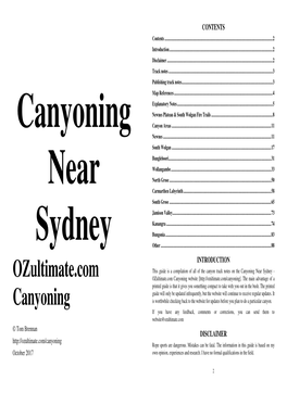 Ozultimate.Com Canyoning Website [