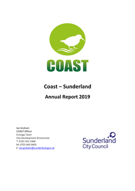 Coast – Sunderland Annual Report 2019