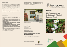 Lindau Ein Besonderer Ort Im Naturpark Fläming/ Sachsen-Anhalt