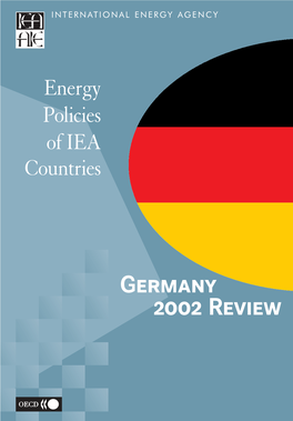 Germany 2002 Review INTERNATIONAL ENERGY AGENCY