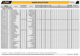 Midweek Regular Coupon 05/06/2019 09:38 1 / 4