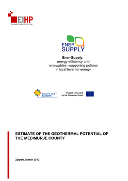 Estimate of the Geothermal Potential of the Međimurje County