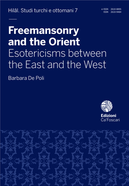 Freemansonry and the Orient Esotericisms