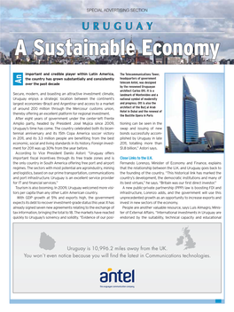 Uruguay: a Sustainable Economy