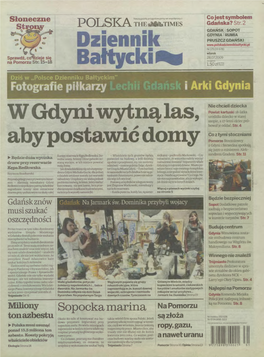 W Gdyni Wytną Las, Aby Postawić Domy