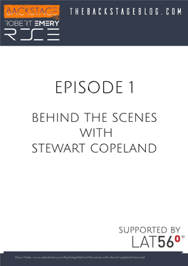 Review Transcript Stewart Copeland Copy