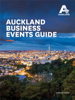 Auckland Business Events Guide 5.37MB
