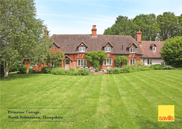 Primrose Cottage, North Sydmonton, Hampshire BEAUTIFULLY POSITIONED PERIOD COTTAGE