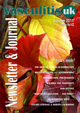 Autumn 2011 Newsletter