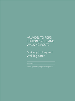 Arundel to Ford Station Cycle and Walking Route