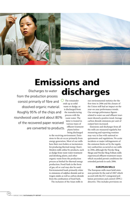 Emissions and Discharges