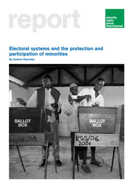 Electoral Systems and the Protection and Participation of Minorities by Andrew Reynolds Voting at a Polling Station in Nairobi During the 2002 Kenyan Elections