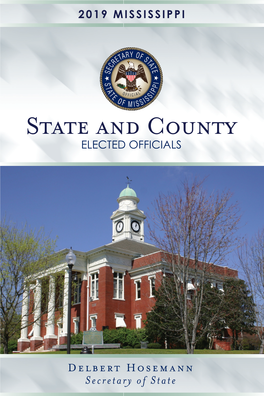 State and County ELECTED OFFICIALS
