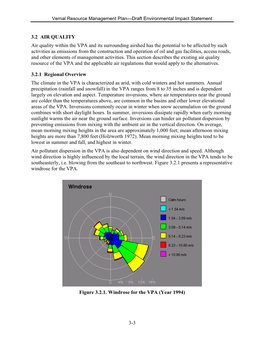 Vernal Resource Management Plan—Draft Environmental Impact Statement