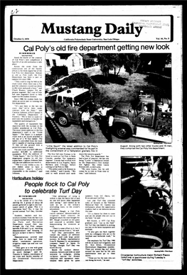 Mustang Daily, October 3, 1979