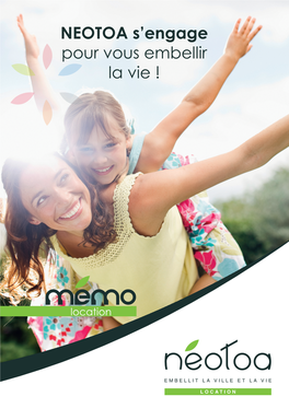 NEOTOA S'engage Pour Vous Embellir La Vie !