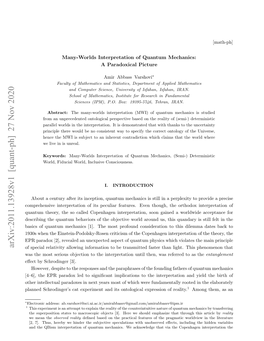 Many-Worlds Interpretation of Quantum Mechanics: a Paradoxical Picture