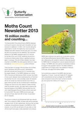 Moths Count Newsletter 2013