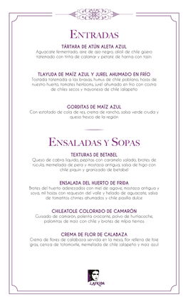 Entradas Ensaladas Y Sopas