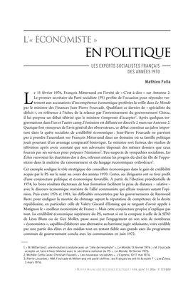 En Politique