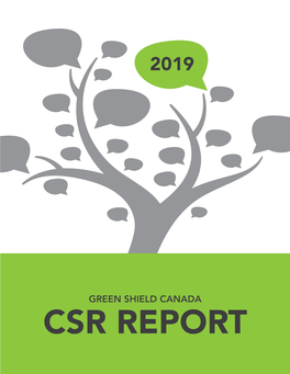 Green Shield Canada Csr Report We Make Giving Back a Top Priority