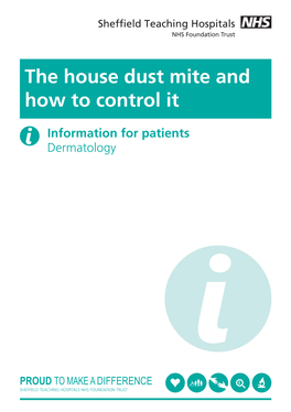 The House Dust Mite and How to Control It