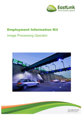 Employment Information Kit Image Processing Operator