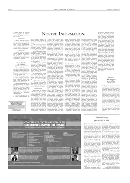 NOSTRE INFORMAZIONI Tion (Stati Uniti D’America); Per La Cina