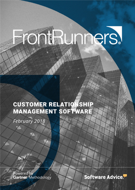 CUSTOMER RELATIONSHIP MANAGEMENT SOFTWARE February 2018