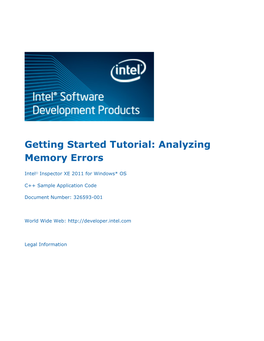 Analyzing Memory Errors