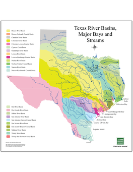 River Basins, Major Bays and Streams