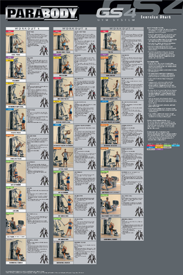 Exercise Chart GYM SYSTEM