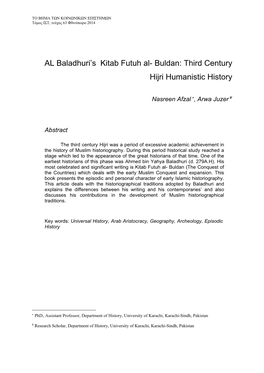 AL Baladhuri's.Pdf