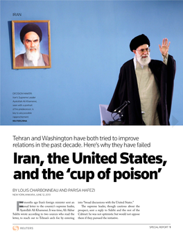 Iran, the United States, and the 'Cup of Poison'