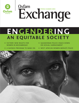 Engendering an Equitable Society
