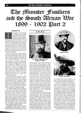 Boers to Carry on the Fight by Other Means, Particularly by the Use of Guerrilla Warfare