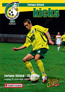 Fortuna Sittard Kicks 07/08 Seizoen