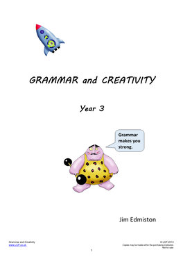 GRAMMAR and CREATIVITY