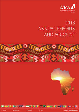 2013 Annual Report and Financial Statements