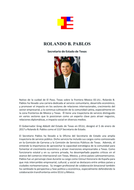 Bio Rolando Pablos